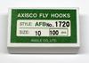 AXISCO Fliegenhaken (100er-Packung) AFB 1720-#10 Angelhaken