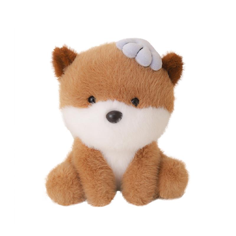 Table Companion Doll Small Ornaments Cute Plush Toy Fox Palm Treasure Doll Accompany Learning To Build Birthday Gift