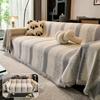 Chenille Sofa Towel Blanket Sofa Cover Universal Anti Cat Scratch Sofa Cover Living Room Bohemian Style 1/2/3/4 Seater