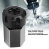 Hex Collet Chuck Silver Carbon Steel High Strength CNC Lathe Tool Holder ER253240ER40