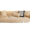 Modern Simple Milk Velvet Sofa Cushion, Universal Non-slip Seat Cushion, Backrest Cover, Simple Sofa Cover for All Seasons