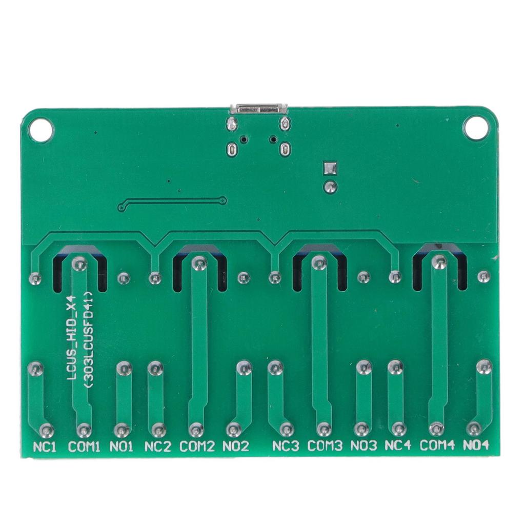 4 5V Relay Module, USB Relay Board with Plug and Play, for Automation