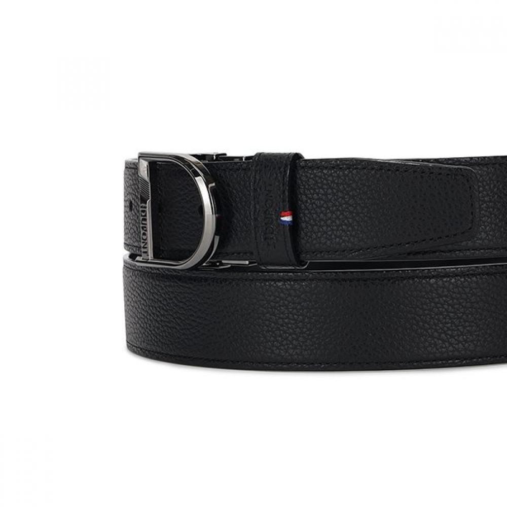 S.t. Dupont D Logo Buckle Reversible Belt Black 35mm