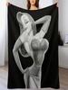 Coperta Morbida Jessica Rabbit Coperta Decorativa Morbidissima per l'Inverno Coperte Singole