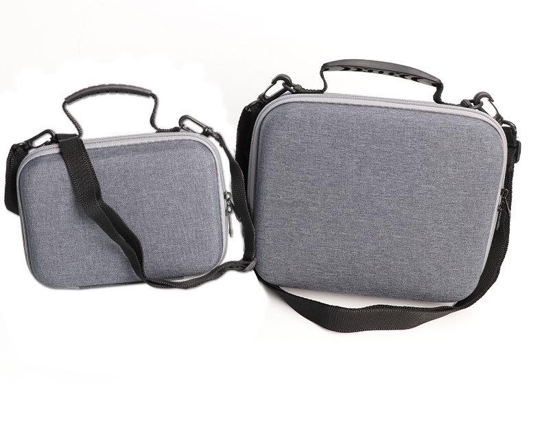 Borsa a Mano Ammortizzante di Grande Capacità per Telefoni Multipli - Contiene 20 Dispositivi e Cavi Dati, Design a Guscio Rigido