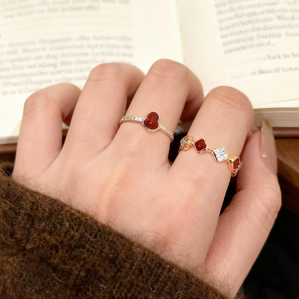 Chinese Drip Oil Gourd Open Ring - Elegant & Versatile Handcrafted Jewelry