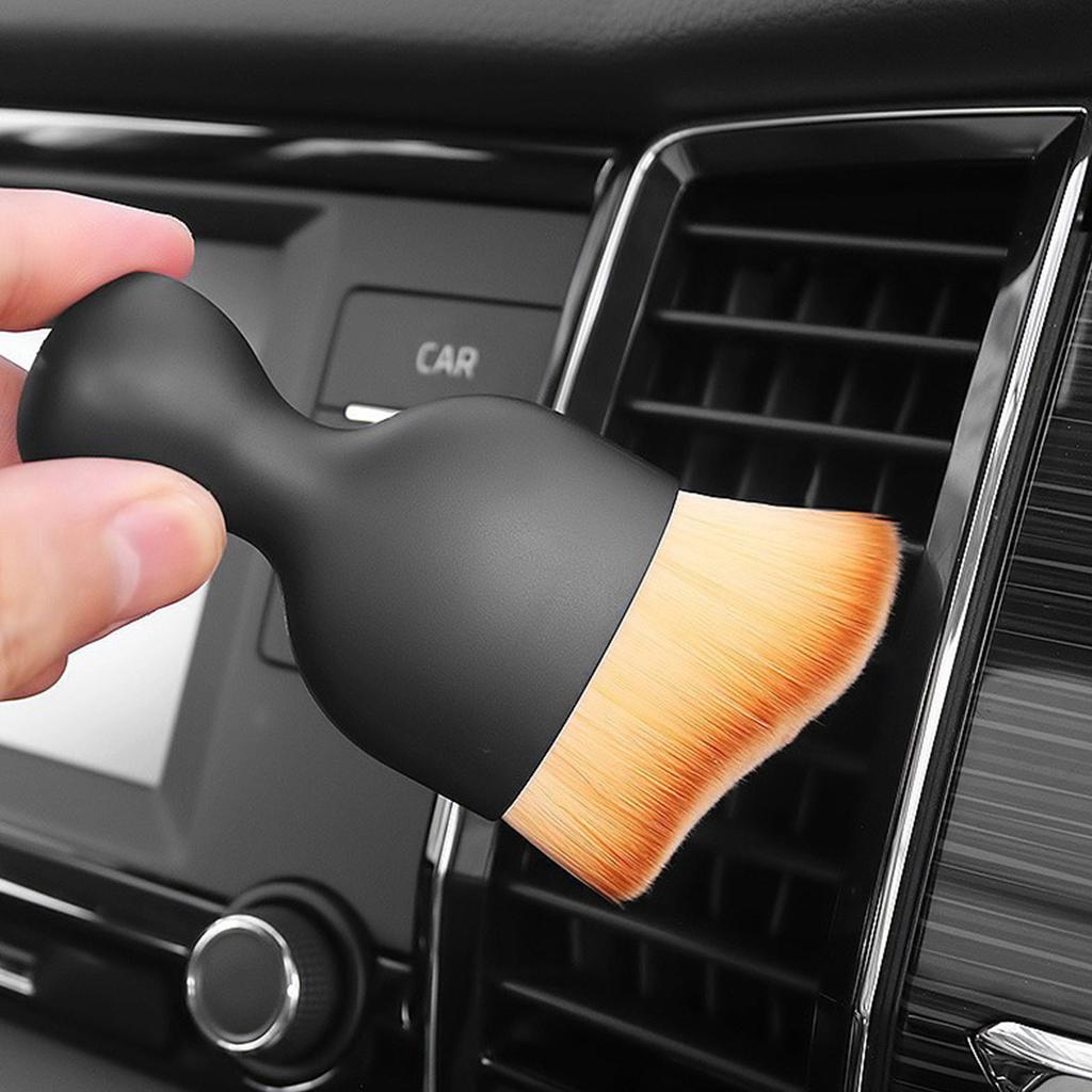 Car Detailing Brush Detail Brush Air Conditioner Brush for Cleaning Interior Air Conditioner Air Outlet