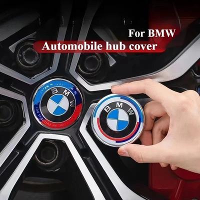 4PCS 56mm/68mm Alloy Car Hub Cap 50th Anniversary Center Cap, Commemorative Style Modified Hub Cap Label.Wheel Accessories.