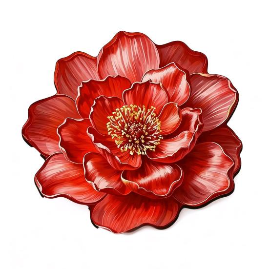 3D Visual Floral Rug Realistic Flower Non-Slip Absorbent Floor Mat Washable Decorative Living Room Rug for Kitchen Bedroom Bathroom