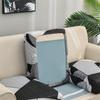 Royal Milk Silk Anti-Fouling Waterproof Sofa Cover - All Seasons, Printed Cushion Design