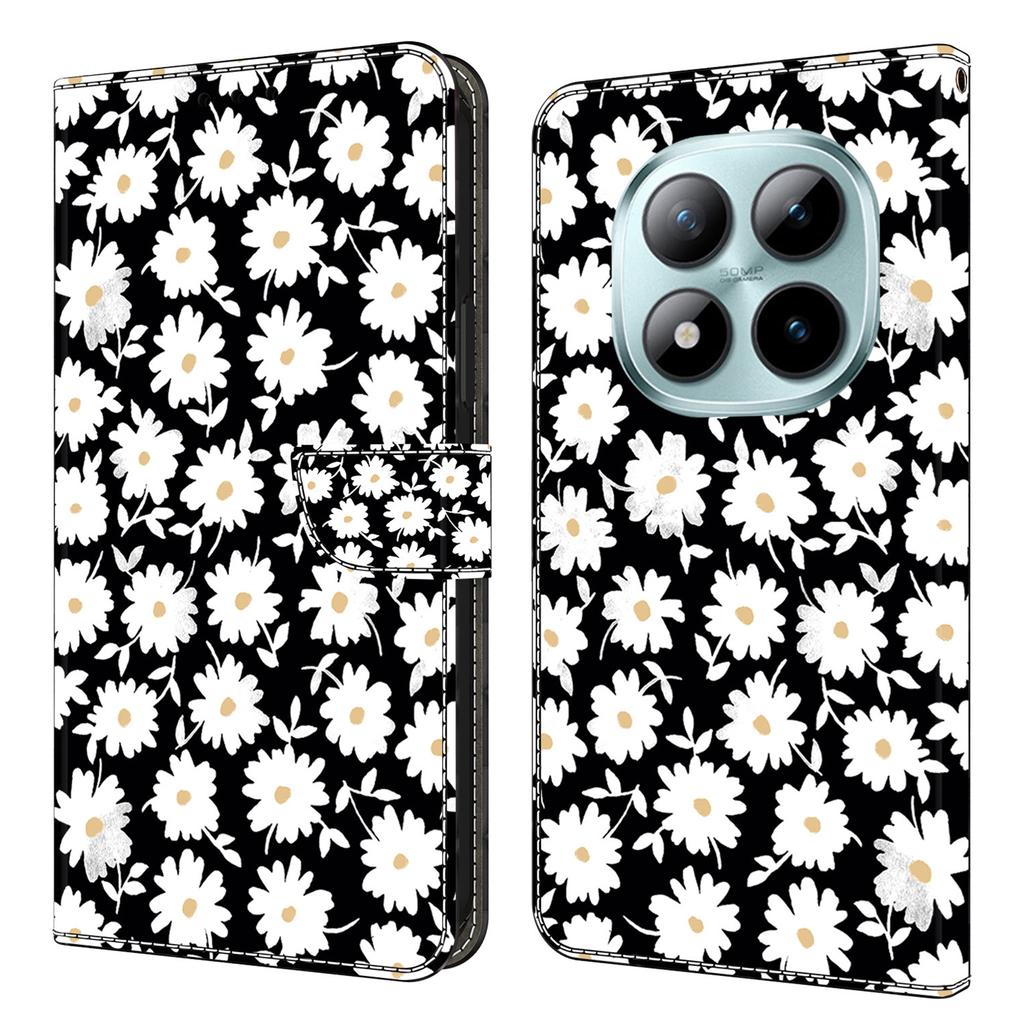 Wallet Case For Xiaomi Poco M8 5G/Redmi Note 15 5G (Global)/15 4G (Global) Magnetic Clasp 3D Pattern Leather Phone Cover