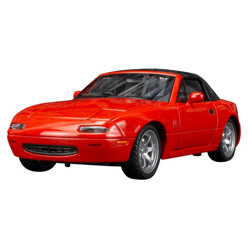 Simulation MX-5 Alloy Sports Car Model Ornaments Acousto-optic Pullback Metal Toy Car Children