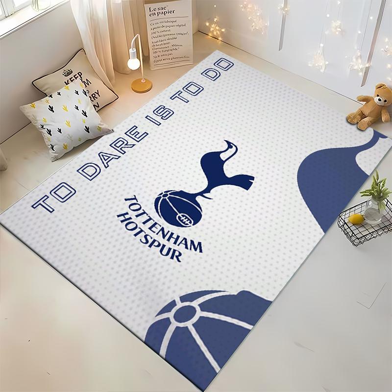 Tottenham Hotspur Logo Non-slip rug suitable for living room and bedroom sofas