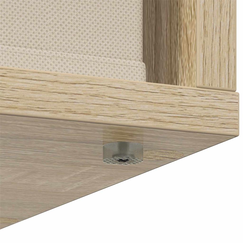 Sideboard with Drawers Sonoma Oak 35 X 32 X 99.5 Cm