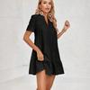 Women's Dress Casual Flowy Dresses  V-neck Vocation Boho Beach Sundress