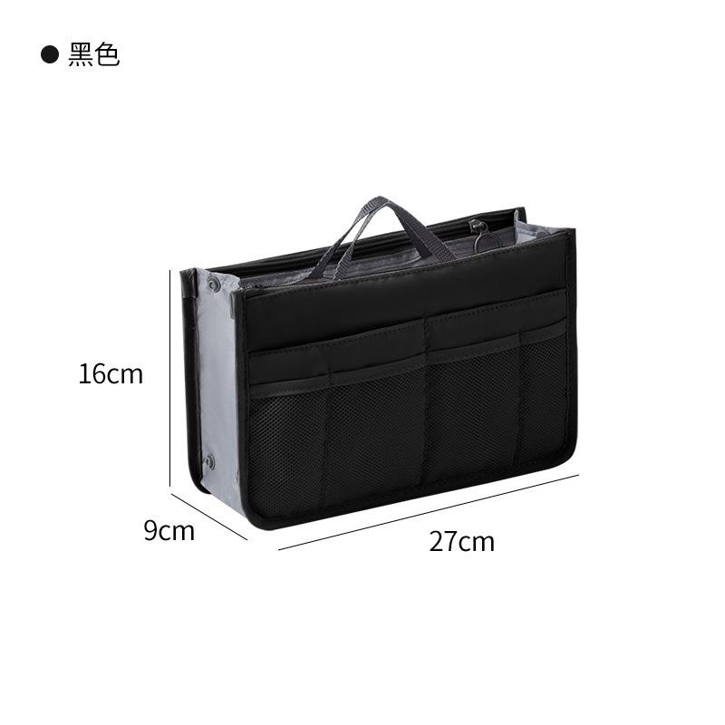 Twill Waterproof Thickened Multifunctional Storage Bag Travel Digital Cosmetic Storage Bag Large Capacity Inner Bag Medium Bag