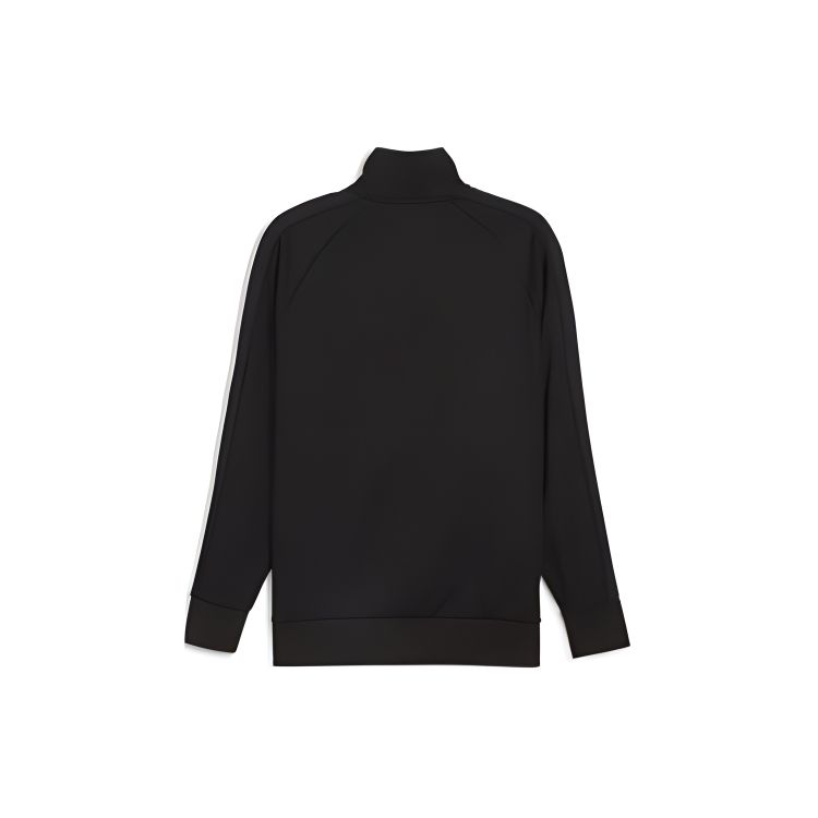 Puma Color Block Striped Stand Collar Zip Jacket Men Jacket Black 626164-01