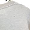 SOFFE 80s 90s Old USA made Long sleeve Big Print Front V sweat L gray Men's Used