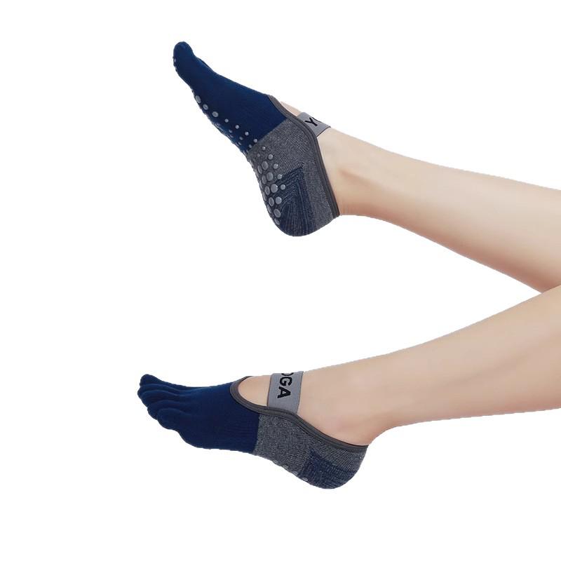Women's Non-Slip Five-Toe Yoga Socks - Summer Pilates & Floor Socks