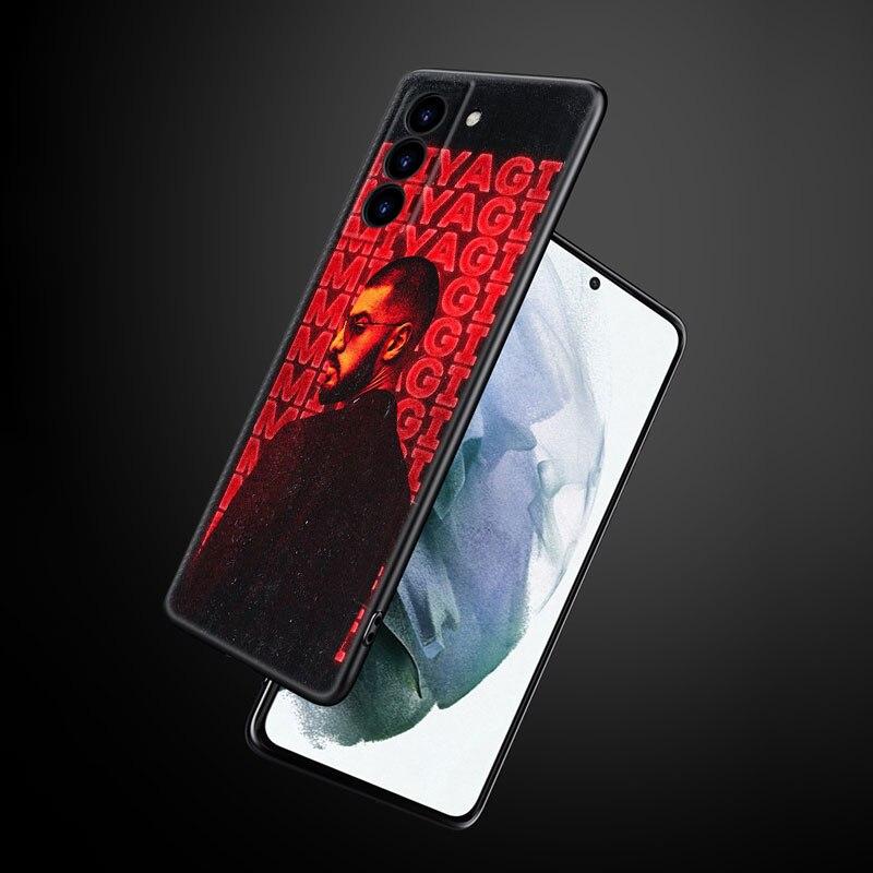 Hajime MiyaGi Andy Panda Phone Case For Samsung Galaxy S22 Pro S21 S20 Ultra FE S10 Lite 5G S10E S9 S8 Plus Soft TPU Black Cover