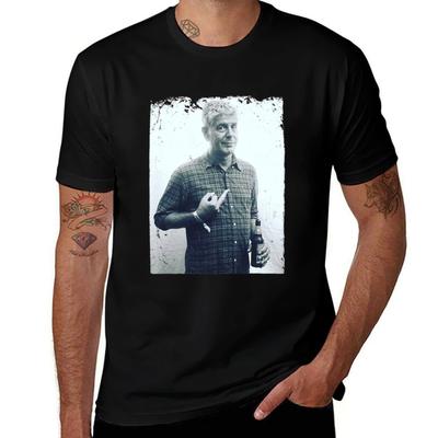 Anthony Bourdain Tshirt Graphic Print Short Sleeve Tshirt