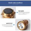 Rechargeable Outdoor Solar Camping Lantern with Long Battery Life - Flashlight & Tent Light for Emergencies & Power Outages