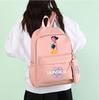 4Pcs/set Cartoon K-Pop Printed Backpack with Handbag Pencil Case for Teenager Student Boy Girl Schoolbag Bookbag Large Capacity Travel Bag Kid Gift