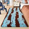 Fluffy Plush Cartoon Rug, 3D Cute Plush Carpet for Bedroom & Living Room, Ultra-Soft Non-Slip Area Rug, Machine Washable