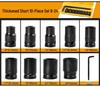 Dafei Lithium Electric Wrench and Socket Tool Set for Cars
