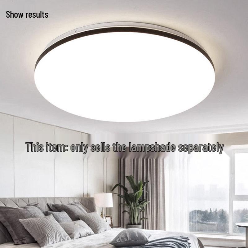Acrylic Square and Round Ceiling Light Shade with Chassis, No Fixture Included, Free Shipping