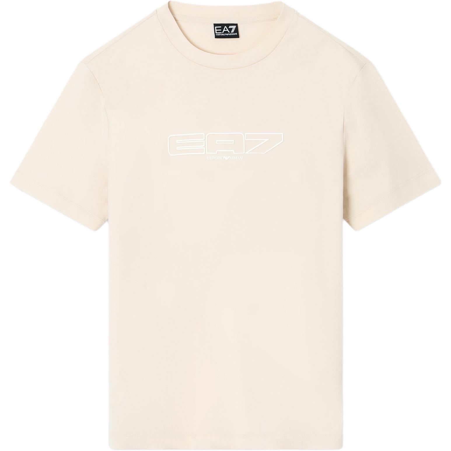 

Emporio Armani Ss26 Round Neck Cotton Embroidered Logo Short Sleeve T-Shirt Men tops 7M001498-AF10441-U1088 XXL