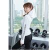 Long-sleeved Hooded Sports T-shirt Fitness Clothing Quick-drying Breathable Sunscreen Tops