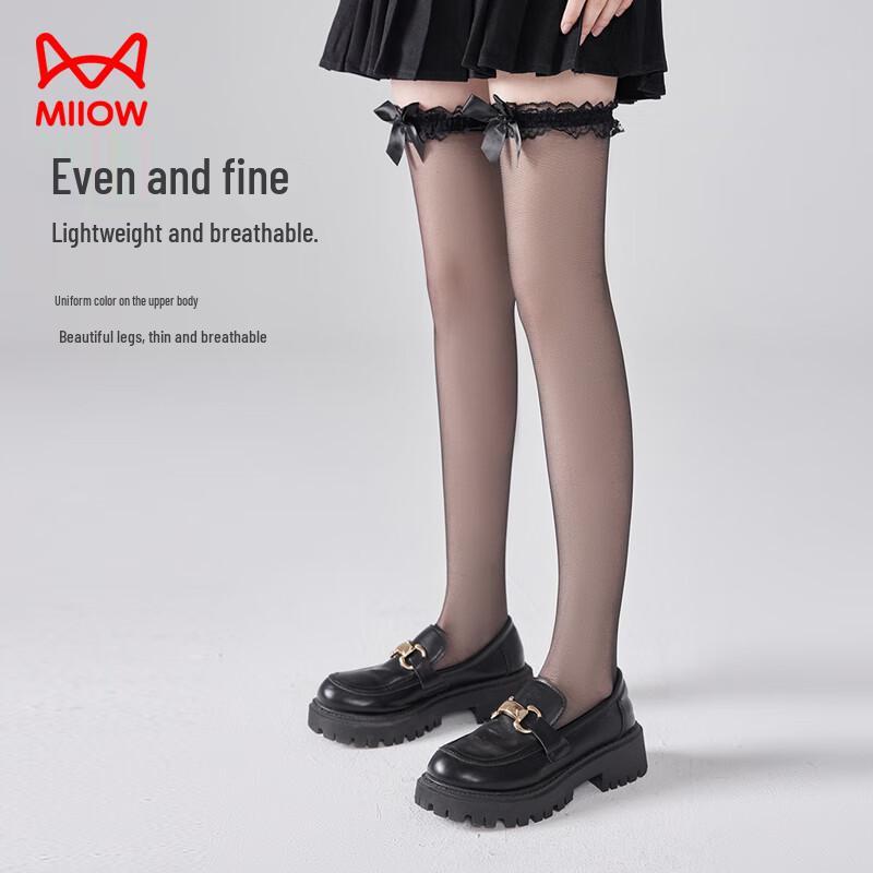 Women's Sexy Lace Thigh-High Silk Stockings