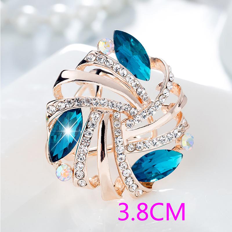 

Корейський стиль потрійне кільце застібка для шарфа - Елегантний та універсальний модний аксесуар