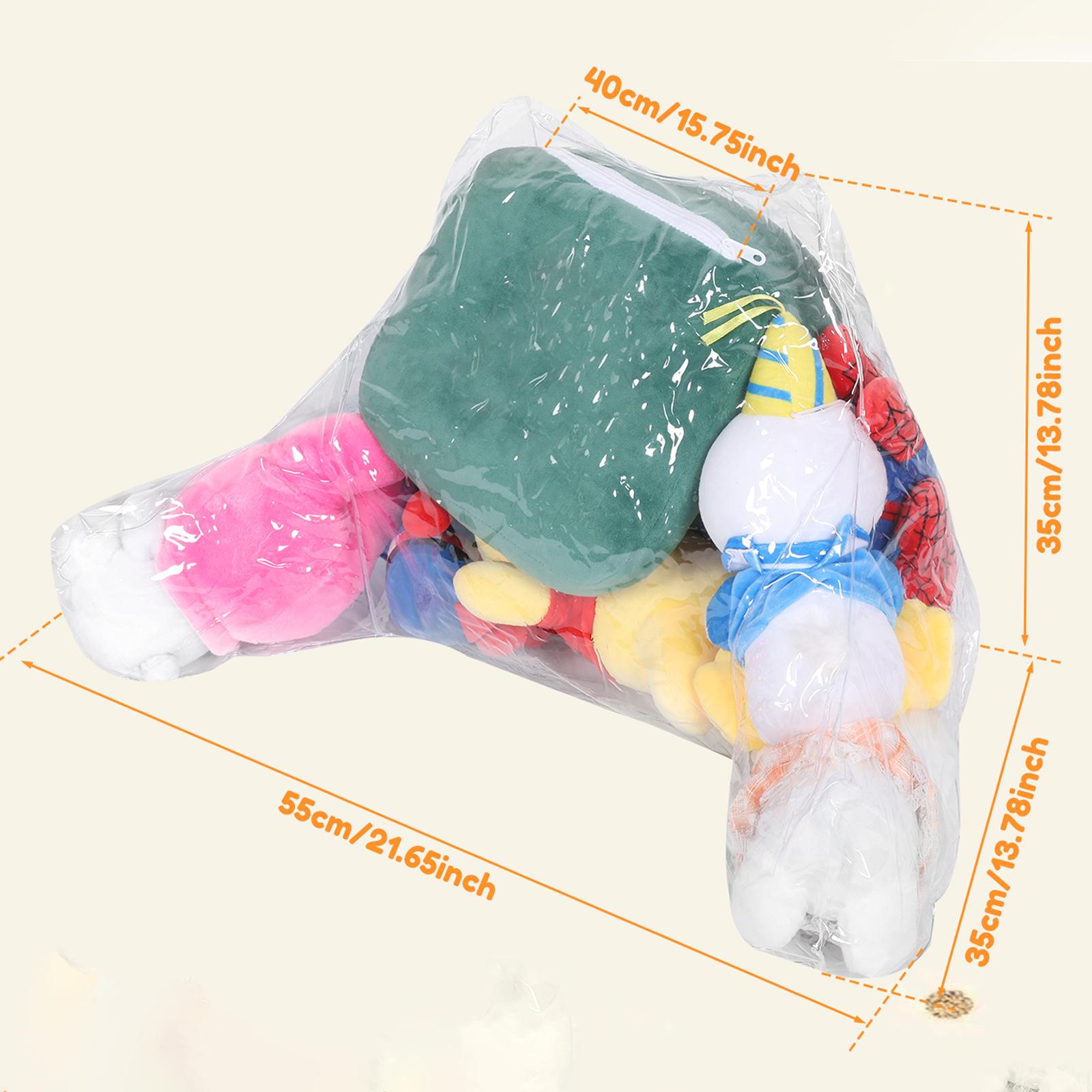 

50/150/180 л Прозрачный Чехол для хранения плюшевых игрушек для детей, Чехол для кресла-мешка с молнией, Ленивые диваны, Сиденье, Кукла, Татами, Сумки для хранения