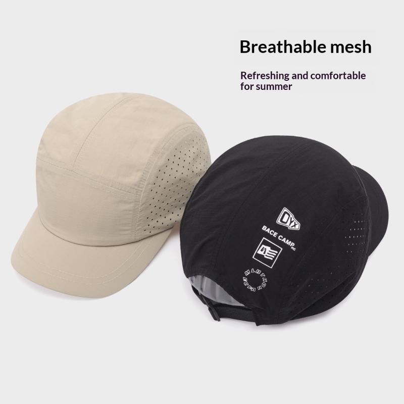 Quick-Drying Mesh Baseball Cap Breathable Lightweight UV Proof Adjustable Unisex Sun Hat for Outdoor Hiking Running