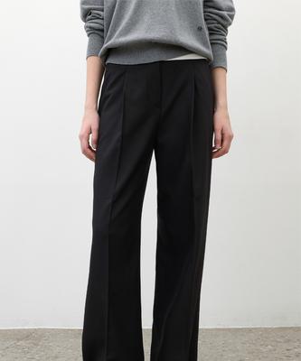 ATELIER NAIN Essential Comfy Tuck Pants (Pt-5683)