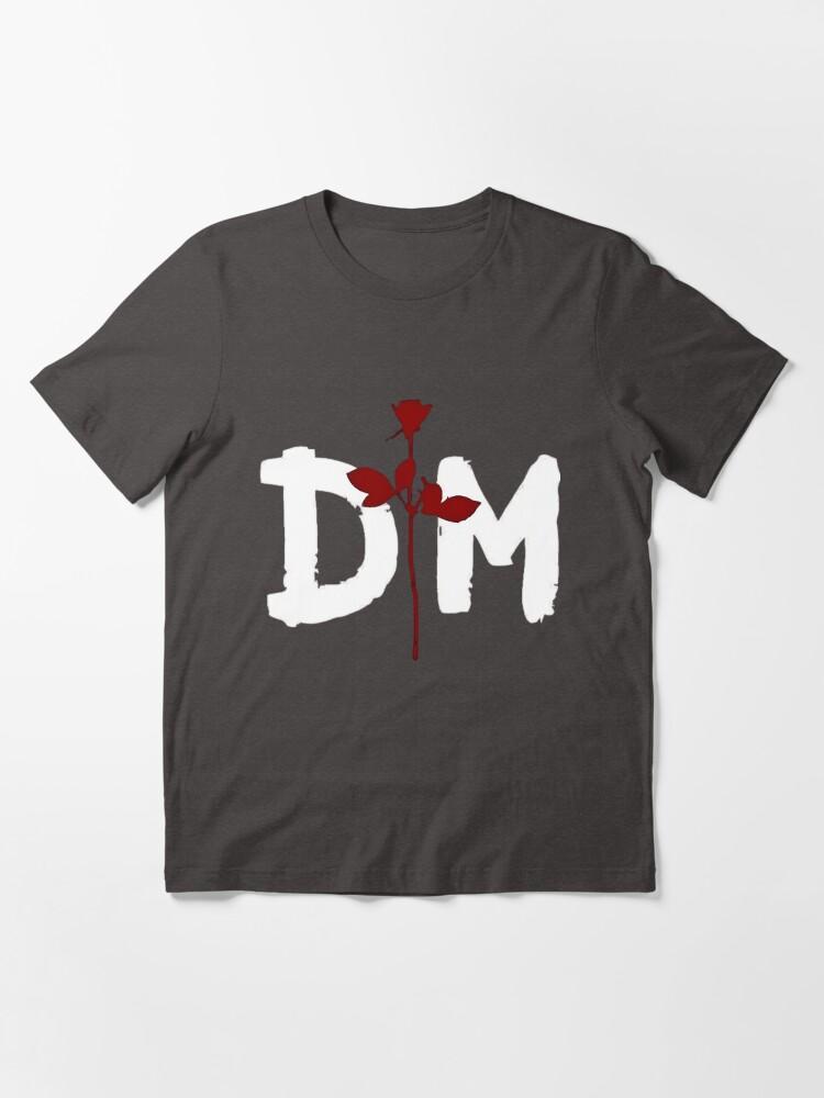 Depeche Mode(DM) Logo and Red Rose, D-P-CH-MOD- Essential T-Shirt