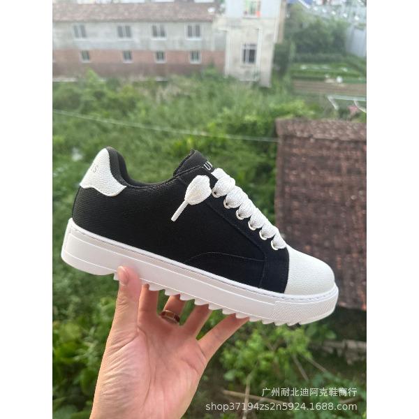 Unisex Europäisch Amerikanische Skate-Schuhe Digitaler Ziffern-Print Klobige Plateau-Sohle Tägliche Sportliche Lässige Board-Sneaker Für Paare