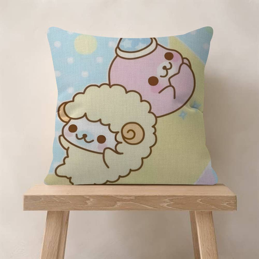 Kawaii Cartoon Mamegoma anime Pillow Gift Home Office Decoration Bedroom Sofa Car Cushion Cover case 45x45