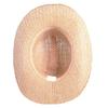 Popular hollow woven western denim straw hat men's and women's summer sunscreen sunshade wide-brimmed beach hat