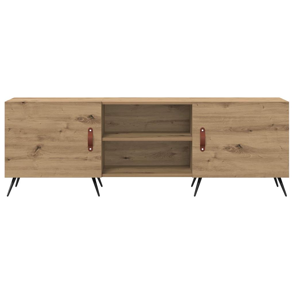 Artisan Oak TV Stand 150 x 30 x 50 cm Particleboard
