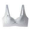 Women Seamless Wireless Push Up Gathering Side Support Comfortable Bra