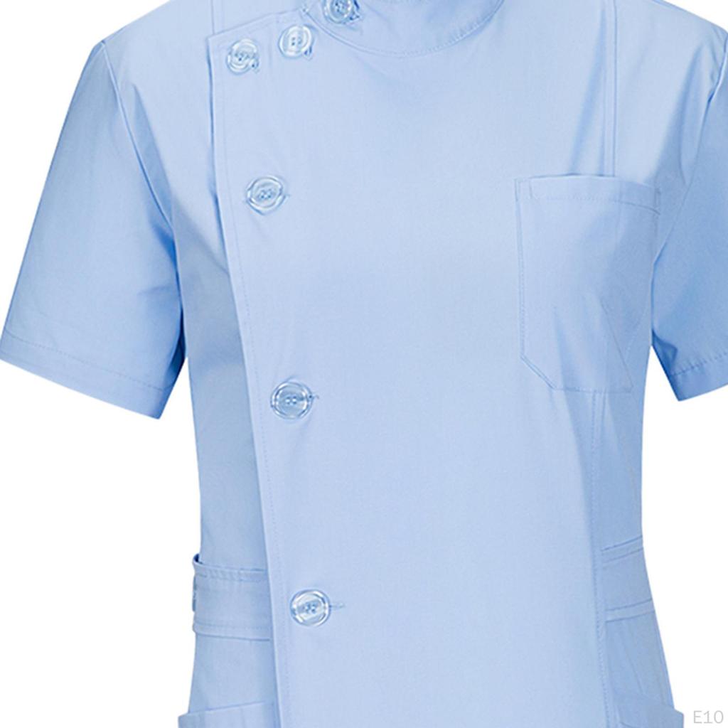 Women Scrubs Sets Nurse Costume Comfortable Breathable Top Jogger Pants Nursing Uniforms for Beauty