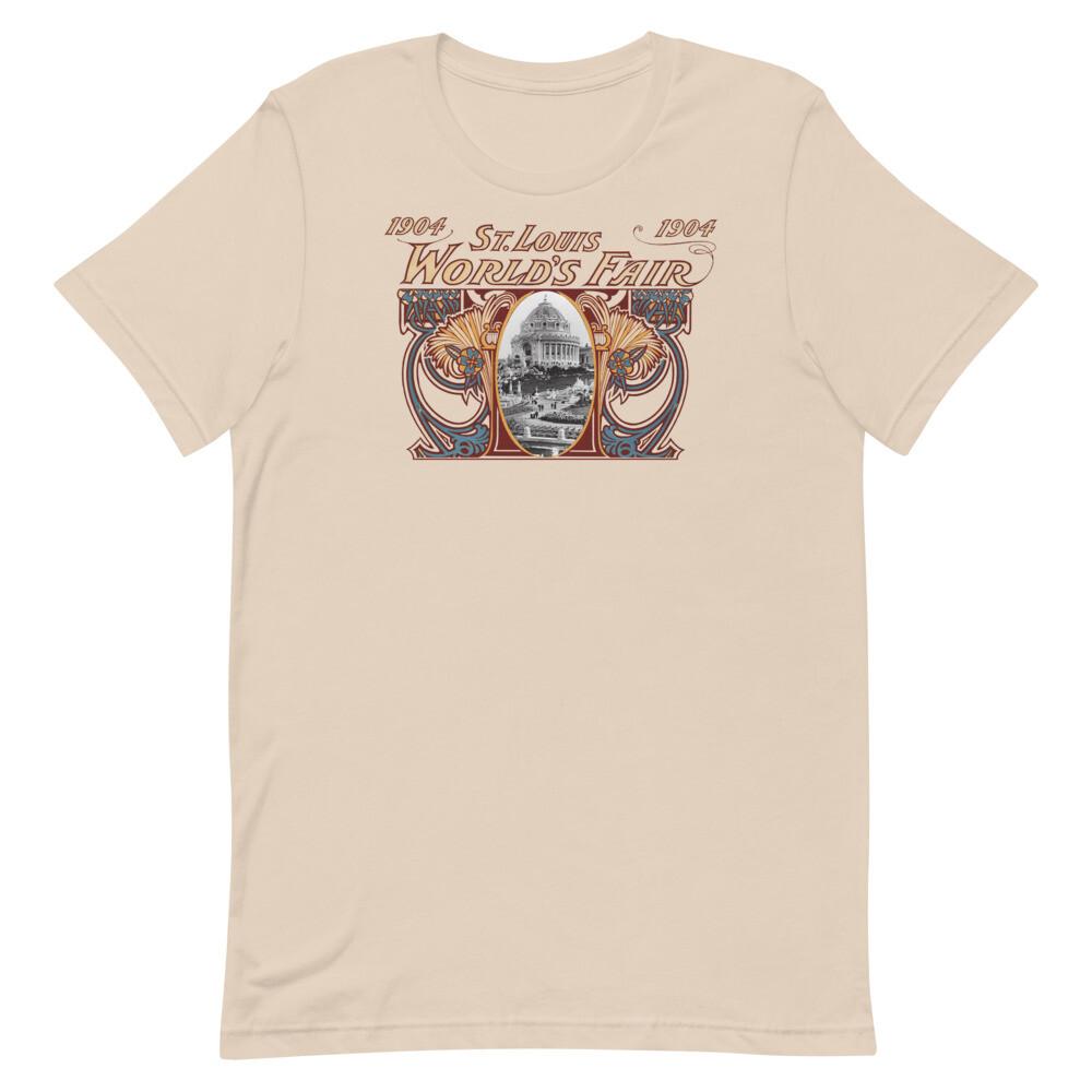 1904 St. Louis World Fair Graphic Tee Original Design Shirt Unisex t-shirt Unisex T-Shirt Graphic Tee XL