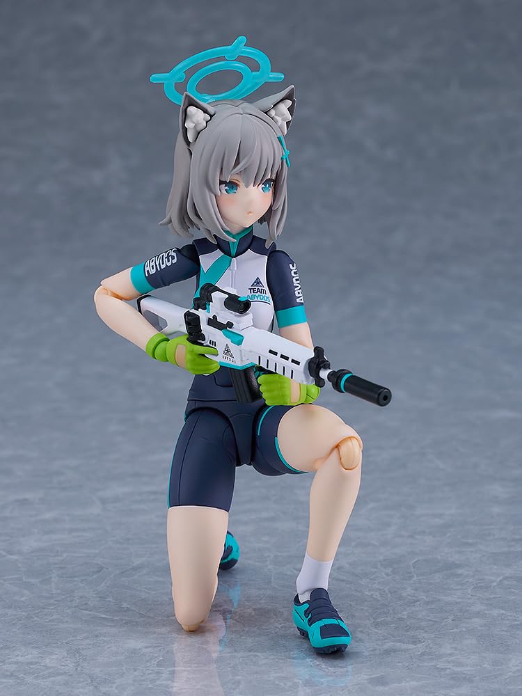 Figma Blue Archive Shiroko Sand Wolf DX Edition Plastic Painted Movable Figure [Riding] Non-Scale