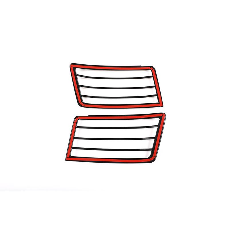 Car Headlight Lampshade Protection Net Stainless Steel Cover Accessories Car Modification For Land Rover Defender 110 2020-2022