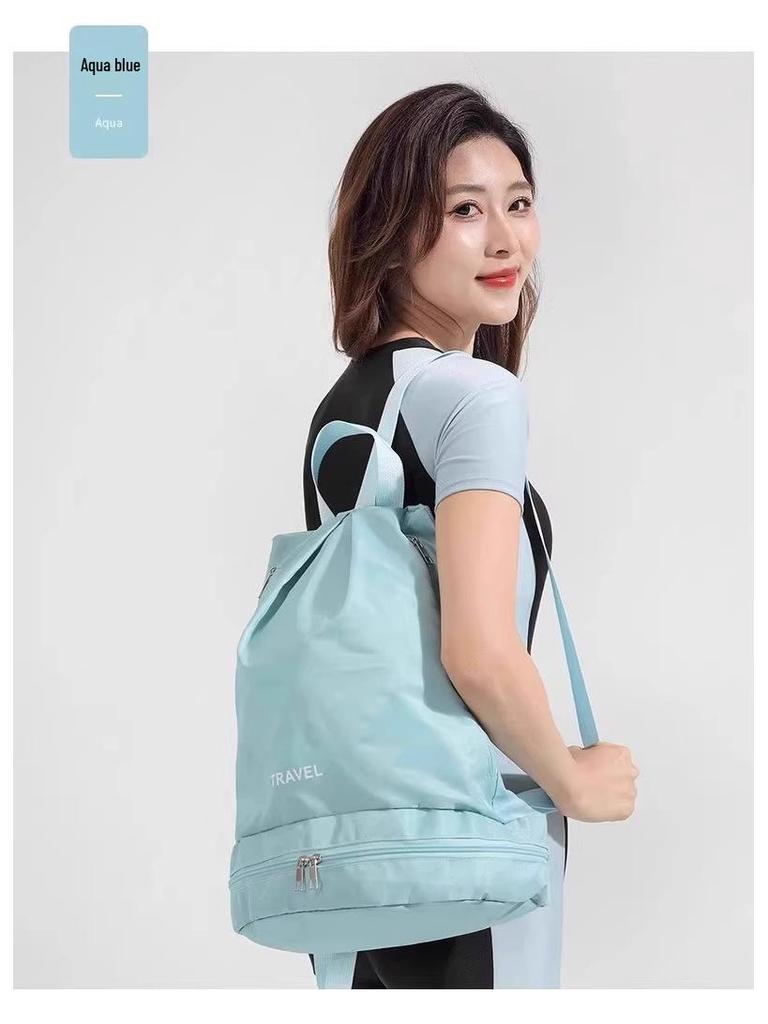 Wasserdichte Schwimmtasche - Unisex Rucksack mit Nass- und Trockenfach für Fitness & Sport