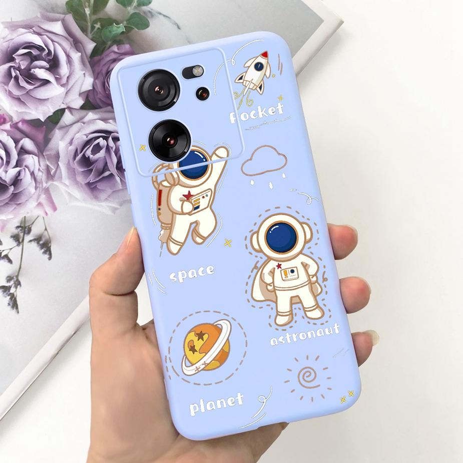 For Xiaomi 13T Pro Case Lovely Candy Painted Back Cover 6.67'' Soft Silicone Phone Case For Xiaomi Mi 13T Pro 13TPro Fundas Capa