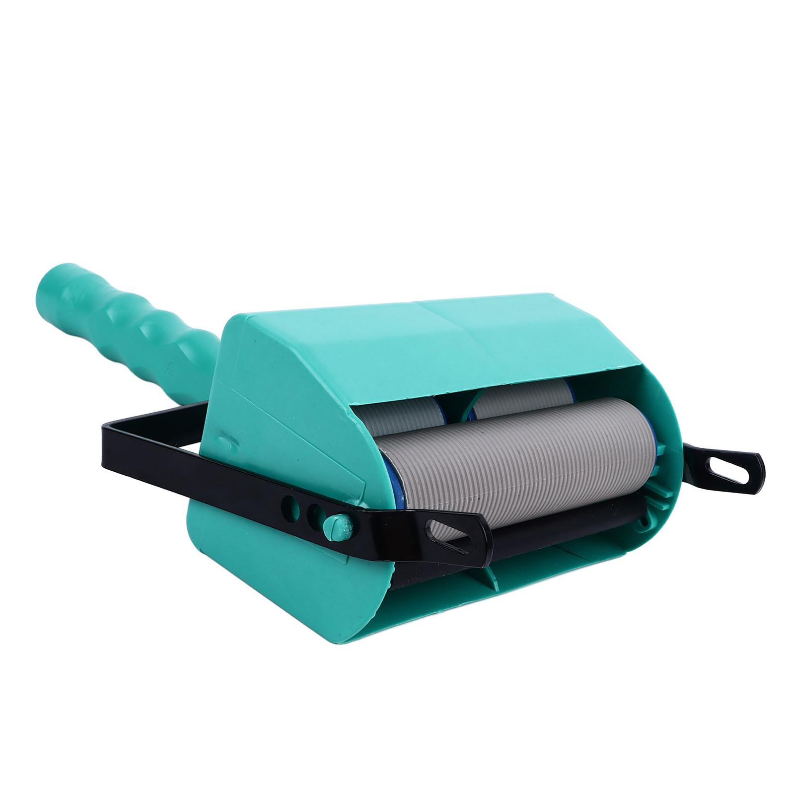 

Машина для накатки узоров 5 дюймов, двухцветная нескользящая ручка, широко используемый инструмент для настенных узоров для